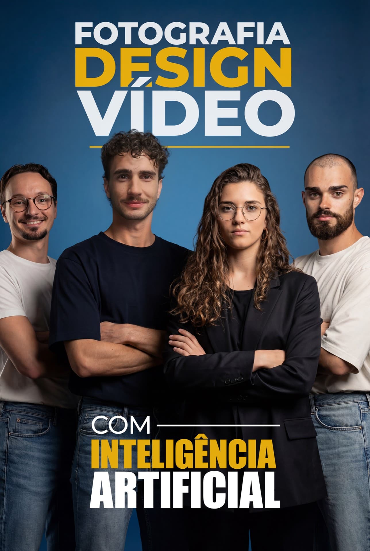 CRIA FOTOGRAFIA, VÍDEO E DESIGN COM INTELIGÊNCIA ARTIFICIAL